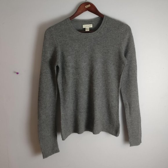 Cashmere Sweater, 2ply Cashmere 100%Cashmere Warm Ribbed Knit Sweater Jumper - Picture 2 of 7